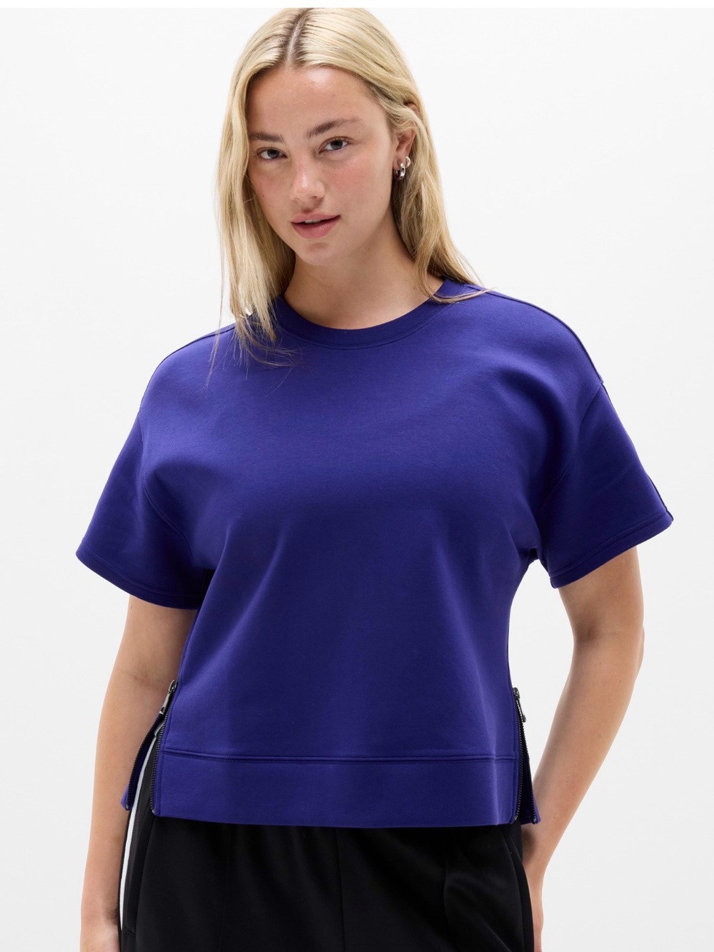 NWOT Athleta Women’s Form Knit Sweatshirt Tee